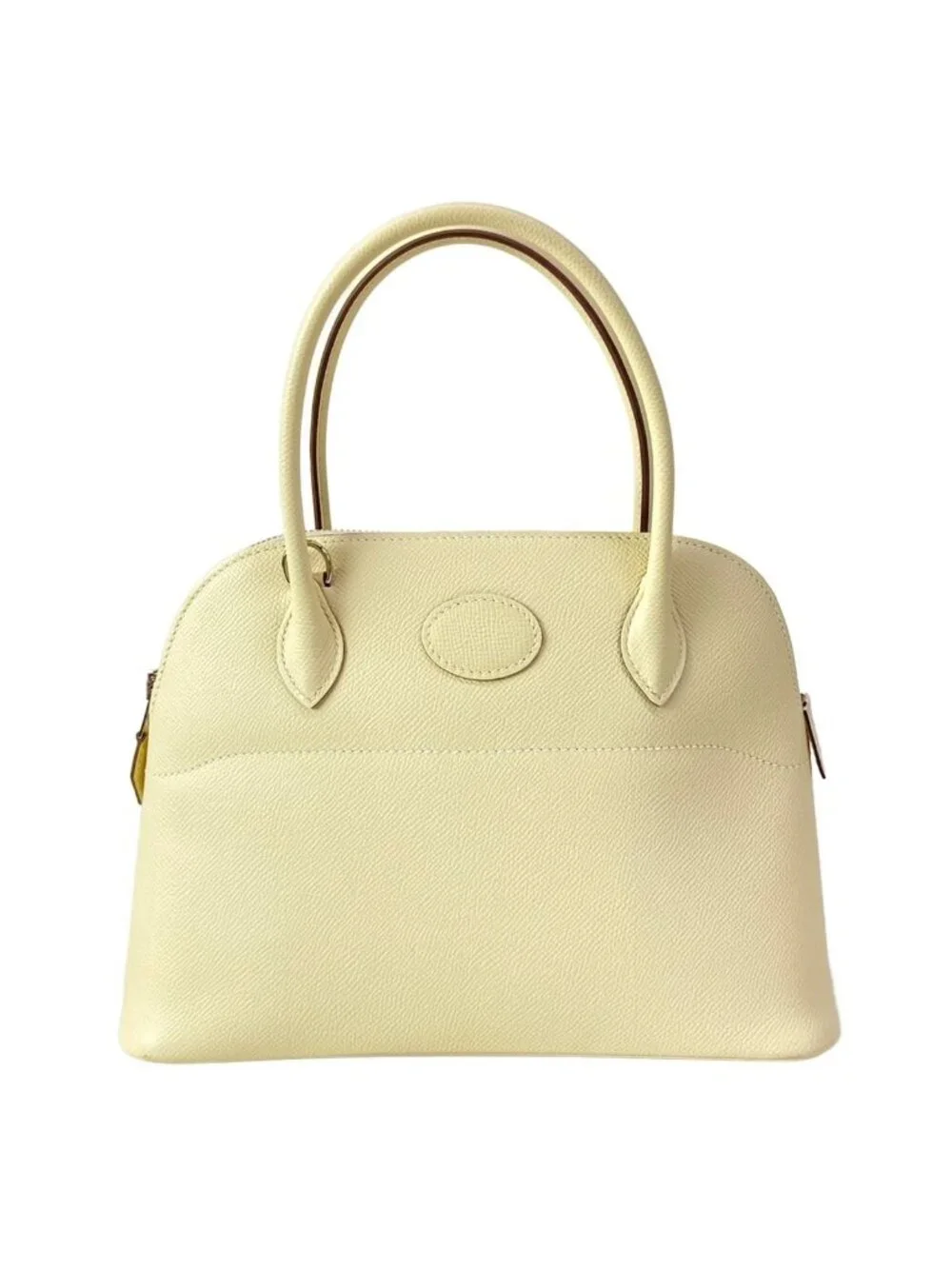 Hermes Handbag Bolide 27 Nata Silver
